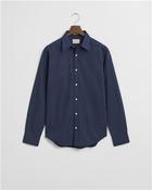 Regular Fit Micro Print Shirt - Blue - M image