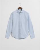 Regular Fit Oxford Dobby Dot  Shirt - Blue - M image