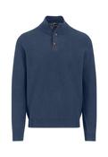 Troyer Button Sweater - Blue - L image