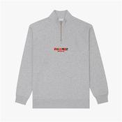 Ora 1/4 Zip Sweatshirt - Heather Grey - S image