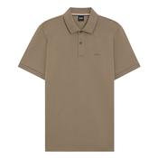 Pallas Cotton Pique Polo Shirt - Brown - L image