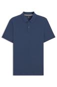 Pallas Cotton Pique Polo Shirt - Blue - M image