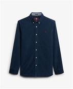 Classic Needle Corduroy Shirt - Navy - XL image