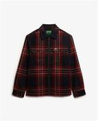Wool Miller Zip Overshirt - Navy - M image