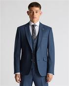 Pablo Tapered Fit Stretch Jacket - Blue - 44S image
