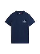 Signature Back Logo Jersey T-Shirt - Navy - S