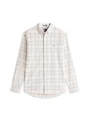 Regular Fit Check Cord Shirt - Beige - M image