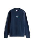 Mountain Logo Embroidery Terry Sweatshirt - Navy - XS image