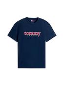 Logo Appliqué Jersey T-Shirt - Navy - XS