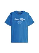 Script Logo T-shirt - Blue - S