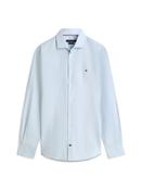 Poplin Mini Print Shirt - Blue - M
