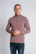 Perpignan Half Zip Jumper - Winter Cherry Pink - M image