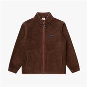 Amity Zip Thru Fleece Jacket - Coffee Brown - S image