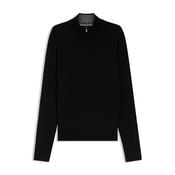 H-Hemarlo Half Zip Sweater - Black - M
