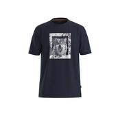 Te_Lupo Animal Print T-shirt - Navy - S image