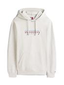 Logo Terry Drawstring Hoody - Grey - XS