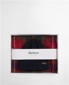 Swinton Beanie &amp; Galingale Scarf Gift Set - Navy - One image