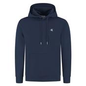 Cotton Terry Badge Hoodie - Navy - XS image