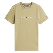 Linear Logo Embroidery T-Shirt - Green - M image