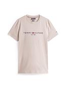 Linear Logo Embroidery T-Shirt - Grey - S image