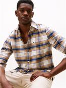 Hero Flannel Tartan Shirt - Beige - 2XL