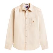 Washed Twill Shirt - Beige - S image