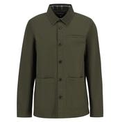 Cole Tailored Poplin Overshirt - Green - XL image