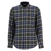 Rasay Tartan Tailored Shirt - Green - 2XL image