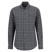 Bramham Checked Tailored Shirt - Navy - M image
