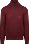 Kanobix_S Zip-neck Sweater- Red - XL image