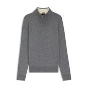 H-Hemarlo Half Zip Sweater - Grey - M image