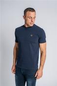 Magpies Striped T-Shirt - Navy - L image