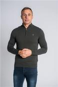 Perpignan Half Zip Jumper - Noble Fir Green - L image