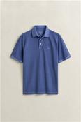 Sunfaded Ss Polo Shirt - Blue - M image