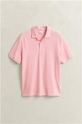 2 Tone Ss Polo Shirt - Pink - M image