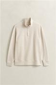 Light Sacker Rib Half-Zip Sweatshirt - Beige - XL image