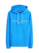 Logo Embroidery Fleece Hoodie C4u - Blue - S