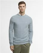 Essential Honeycomb Crew Neck Sweater - Blue - M image