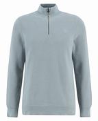Essential Honeycomb Half Zip Sweater - Blue - XL image