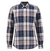 Newbridge Checked Tailored Shirt - Navy - M image