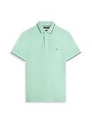 Tipped Slim Fit Polo Shirt - Verdant Green - M image