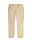 Denton Micro Print Straight Leg Chinos - Beige - 30/30 image