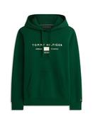 Brand Love Mono Logo Hoodie - Green - XS