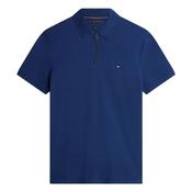 Interlock Zip Polo Shirt - Navy - S image