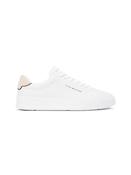 Logo Court Trainers With Leather - Beige - 41 image
