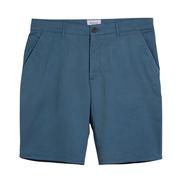 Garment Dyed Twill Shorts - Blue - 30 image