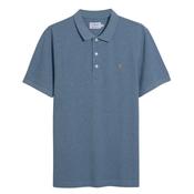 Blanes Organic Cottont Polo Shirt - Blue Tide - S image