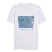 Desmond Graphic Ss T-shirt - White - S image