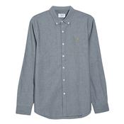 Brewer Slim Fit Shirt - True Navy - S image