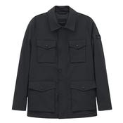 Mens Jacket with Stand-up Collar - Navy - 38R image